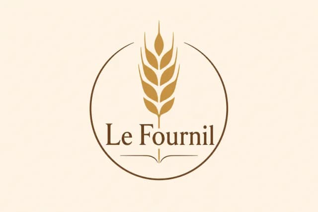 AI-generated logo: artisan bakery with wheat ear