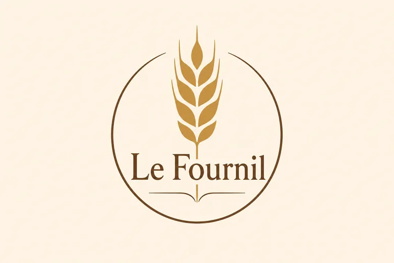AI-generated logo: artisan bakery with wheat ear